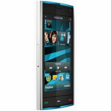Nokia X6 16GB Mobile Phone - Blue. Photo Gallery