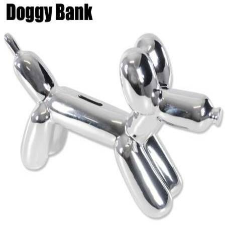 Artori Design Doggy Bank Money Box Silver Share this Bargain