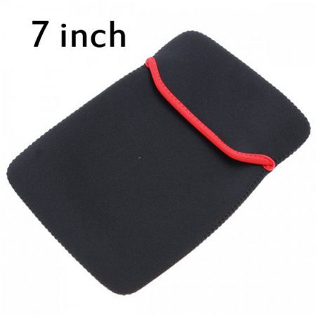Black Portable Soft Protect Cloth Cover Case Bag Pouch for 7" Tablet PC MID