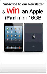 Subscribe to our Newsletter & win Apple new iPad 16GB Wi-Fi