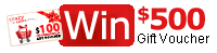 win a $500 gift voucher