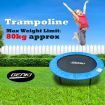 Genki Sport Trampoline - Small 40" Fitness Trampoline with Safety Padding Cover